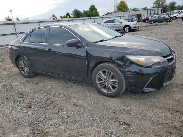 4T1BF1FK5HU698207 - 2017 TOYOTA CAMRY LE BLACK photo 4