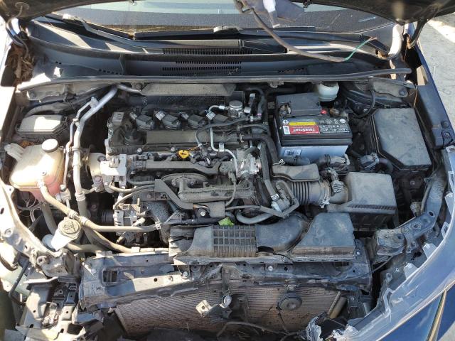 JTNK4RBE6K3001354 - 2019 TOYOTA COROLLA SE أزرق صورة 11