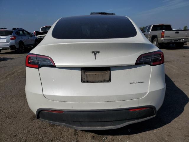 5YJYGDEE5LF047198 - 2020 TESLA MODEL Y WHITE photo 6