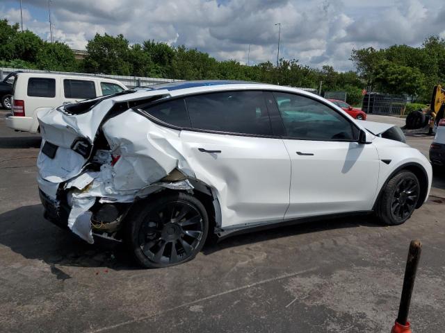 5YJYGDEE1MF190750 - 2021 TESLA MODEL Y 白色 照片 3