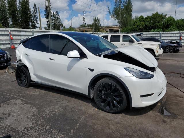 5YJYGDEE1MF190750 - 2021 TESLA MODEL Y 白色 照片 4