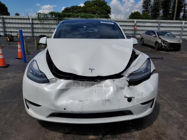 5YJYGDEE1MF190750 - 2021 TESLA MODEL Y 白色 照片 5