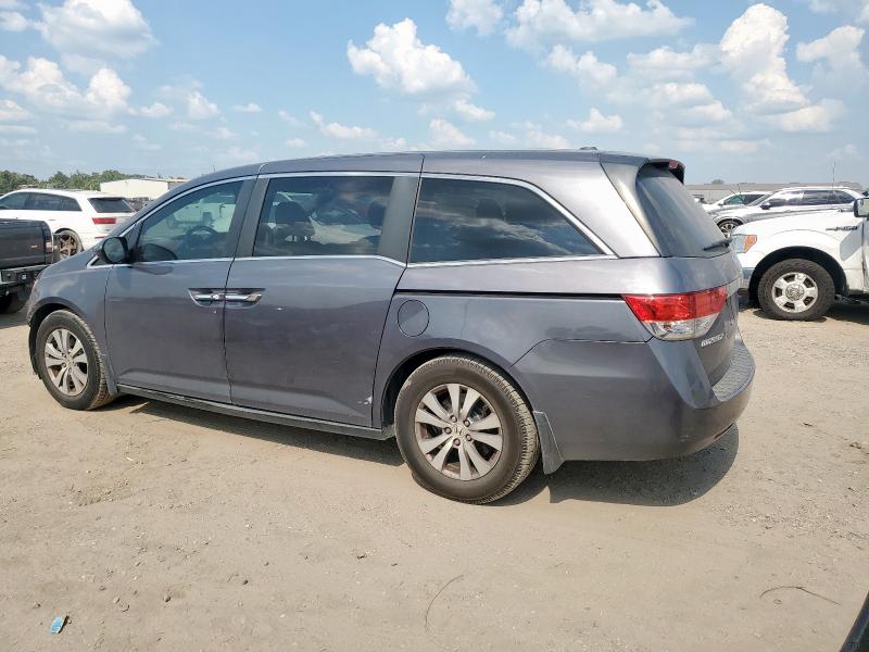 5FNRL5H69FB112746 - 2015 HONDA ODYSSEY EXL GRAY photo 2