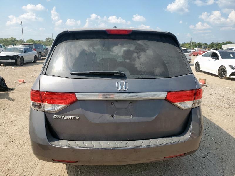 5FNRL5H69FB112746 - 2015 HONDA ODYSSEY EXL GRAY photo 6