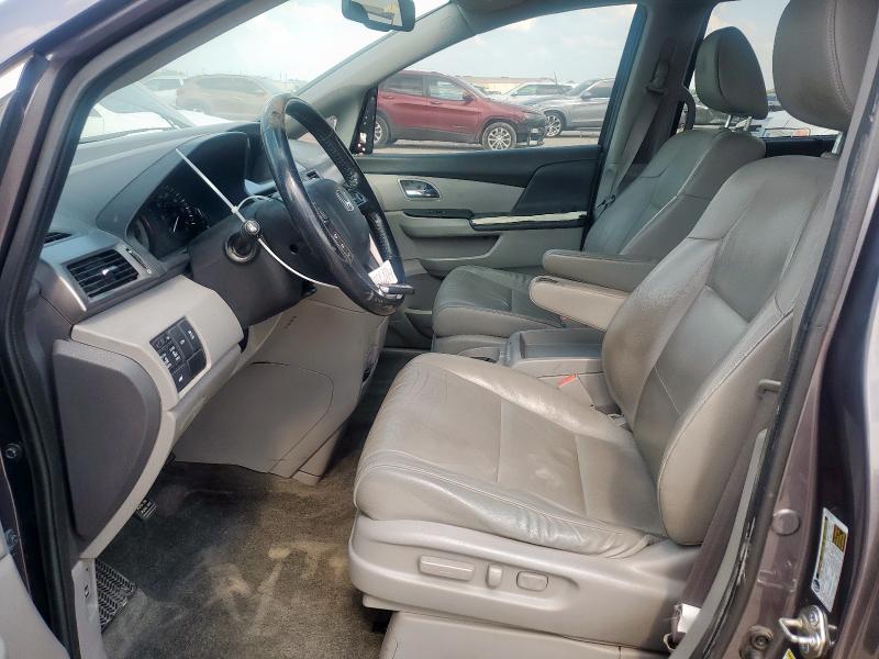 5FNRL5H69FB112746 - 2015 HONDA ODYSSEY EXL GRAY photo 7