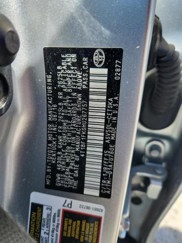 4T1BF1FK0HU267757 - 2017 TOYOTA CAMRY LE SILVER photo 12