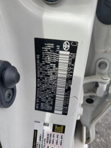 5YFEPRAE5LP045638 - 2020 TOYOTA COROLLA LE WHITE photo 12