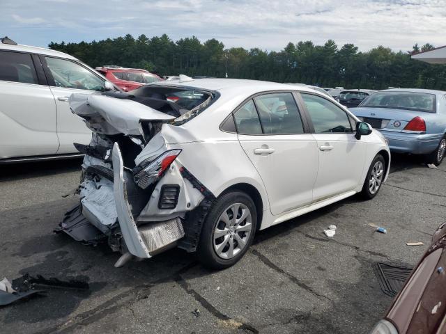 5YFEPRAE5LP045638 - 2020 TOYOTA COROLLA LE WHITE photo 3