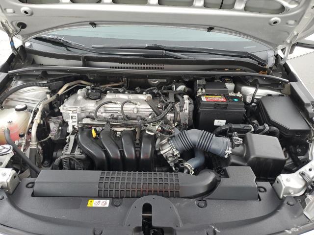 JTDEPMAE3NJ222682 - 2022 TOYOTA COROLLA LE 银色 照片 11