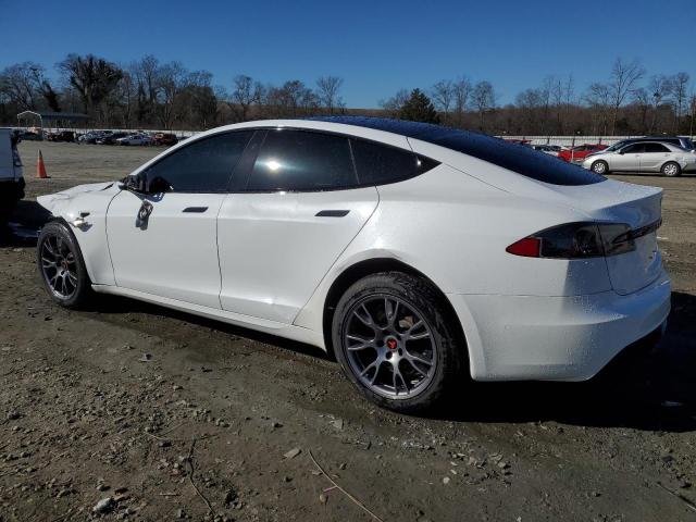 5YJSA1E51MF454054 - 2021 TESLA MODEL S 白色 照片 2