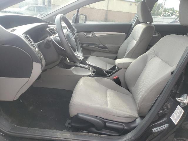 19XFB2F85EE222545 - 2014 HONDA CIVIC EX BLACK photo 7