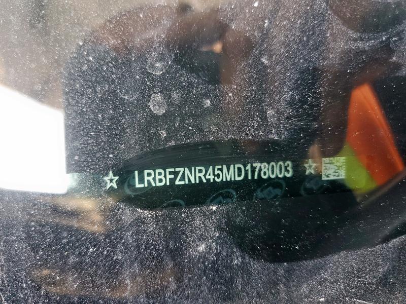 LRBFZNR45MD178003 - 2021 BUICK ENVISION ESSENCE Սև լուսանկար 14