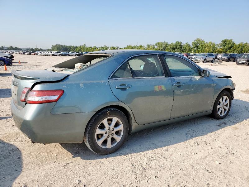 4T1BF3EK0BU705102 - 2011 TOYOTA CAMRY BASE BLUE photo 3