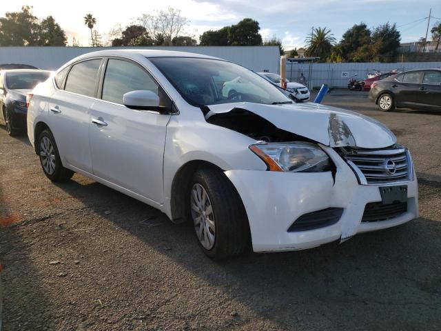 3N1AB7APXDL652140 - 2013 NISSAN SENTRA S WHITE photo 4