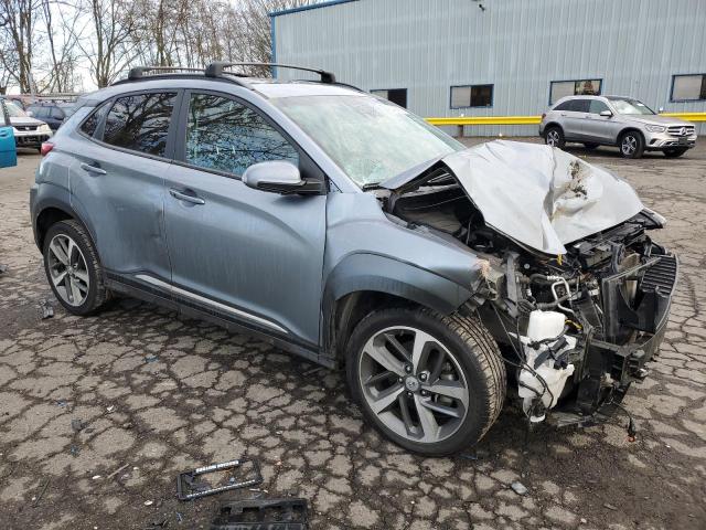 KM8K5CA59MU727699 - 2021 HYUNDAI KONA ULTIMATE GRAY photo 4