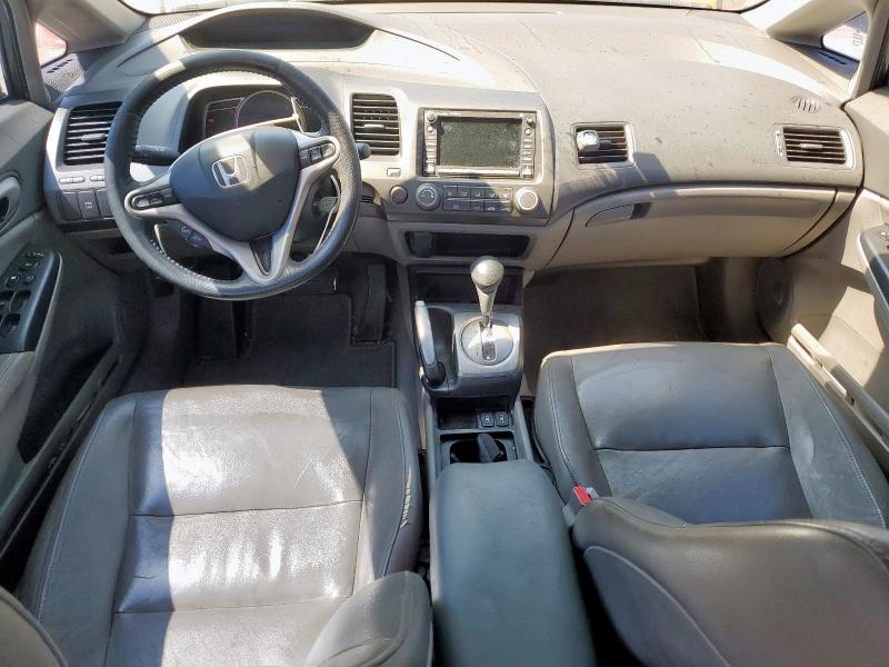 2HGFA16939H503146 - 2009 HONDA CIVIC EXL ნაცრისფერი ფოტო 8