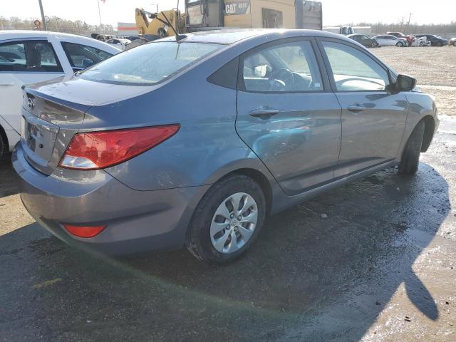 KMHCT4AE3HU289526 - 2017 HYUNDAI ACCENT SE GRAY photo 3