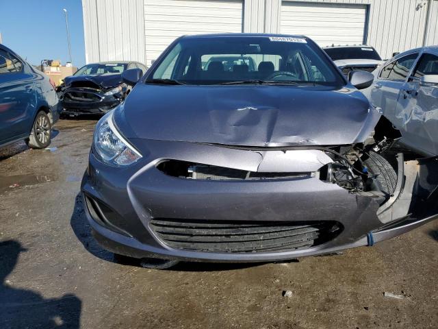 KMHCT4AE3HU289526 - 2017 HYUNDAI ACCENT SE GRAY photo 5