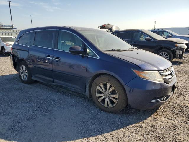 5FNRL5H69GB500139 - 2016 HONDA ODYSSEY EXL BLUE photo 4