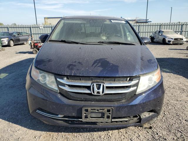 5FNRL5H69GB500139 - 2016 HONDA ODYSSEY EXL BLUE photo 5