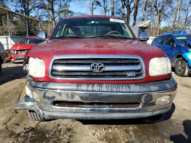 5TBRT34161S158739 - 2001 TOYOTA TUNDRA ACCESS CAB BURGUNDY photo 5