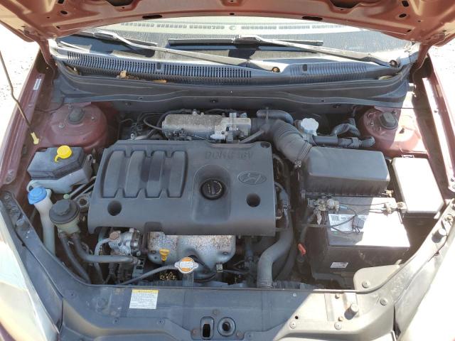 KMHCN46C29U295238 - 2009 HYUNDAI ACCENT GLS BURGUNDY photo 11