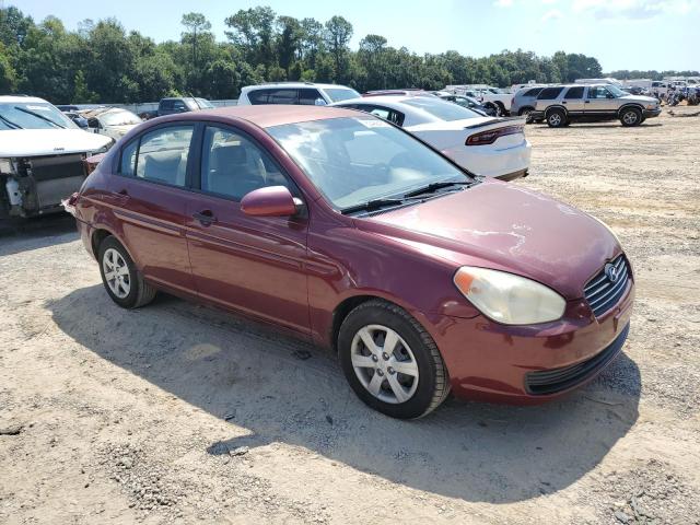 KMHCN46C29U295238 - 2009 HYUNDAI ACCENT GLS BURGUNDY photo 4