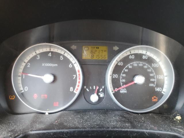 KMHCN46C29U295238 - 2009 HYUNDAI ACCENT GLS BURGUNDY photo 9