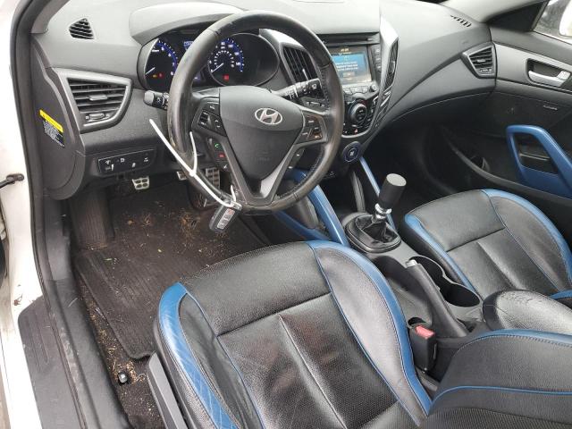 KMHTC6AE5EU210025 - 2014 HYUNDAI VELOSTER TURBO Ağ foto 8