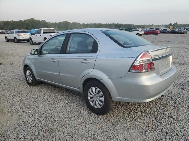 KL1TD5DE3BB198155 - 2011 CHEVROLET AVEO LT LS SILVER photo 2