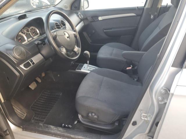 KL1TD5DE3BB198155 - 2011 CHEVROLET AVEO LT LS SILVER photo 7
