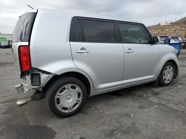 JTLKE50E581036747 - 2008 TOYOTA SCION XB SILVER photo 3