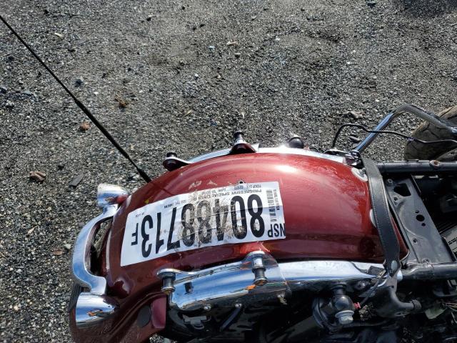 1HD1KB414AB641248 - 2010 HARLEY-DAVIDSON FLHX MAROON photo 6