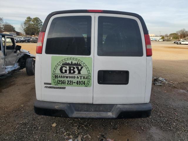 1GCZGFAA3A1122814 - 2010 CHEVROLET EXPRESS G2 WHITE photo 6