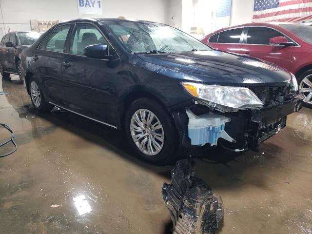 4T4BF1FK7ER434651 - 2014 TOYOTA CAMRY L BLUE photo 4