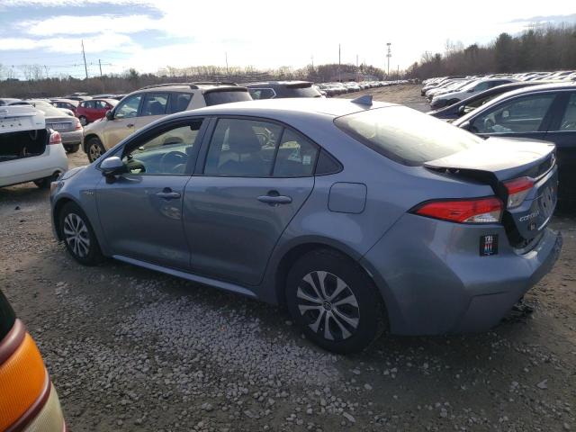 JTDEBRBE3LJ017645 - 2020 TOYOTA COROLLA LE TURQUOISE photo 2