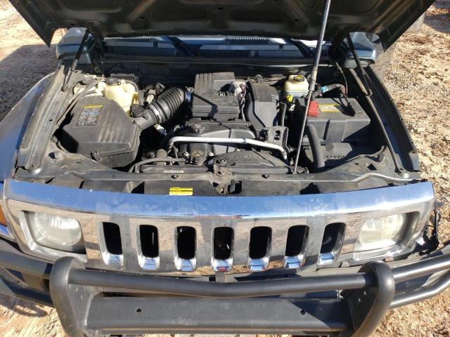 5GTDN136868166360 - 2006 HUMMER H3 GRAY photo 12