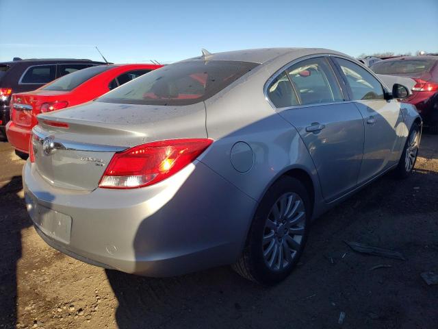 W04GN5EC4B1095329 - 2011 BUICK REGAL CXL SILVER photo 3