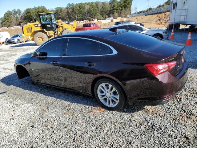 1G1ZD5ST3LF040714 - 2020 CHEVROLET MALIBU LT MAROON photo 2