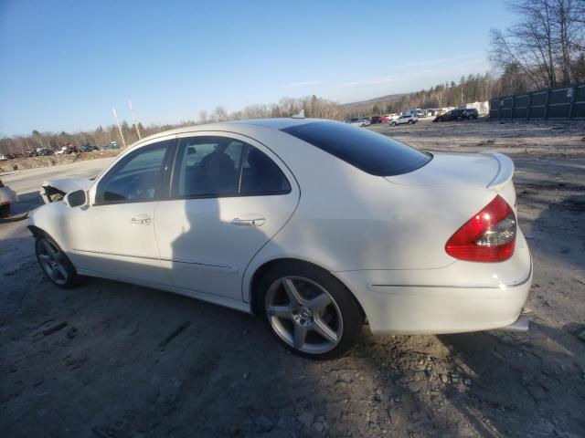 WDBUF87X99B376102 - 2009 MERCEDES-BENZ E 350 4MATIC WHITE photo 2