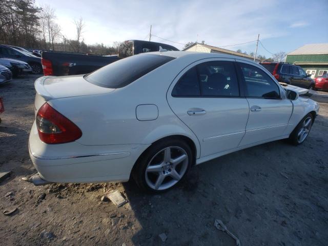 WDBUF87X99B376102 - 2009 MERCEDES-BENZ E 350 4MATIC WHITE photo 3