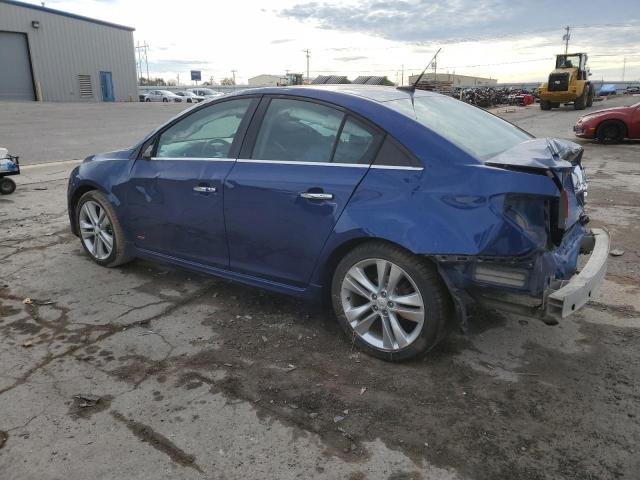 1G1PH5SC7C7358423 - 2012 CHEVROLET CRUZE LTZ BLUE photo 2