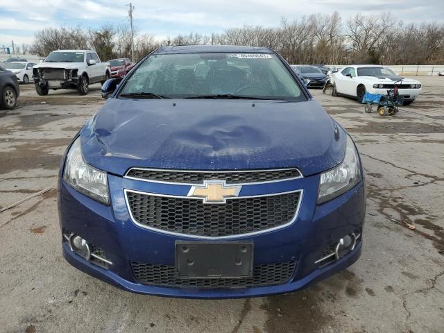 1G1PH5SC7C7358423 - 2012 CHEVROLET CRUZE LTZ BLUE photo 5