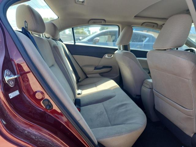 2HGFB2F8XDH538639 - 2013 HONDA CIVIC EX 红色 照片 10