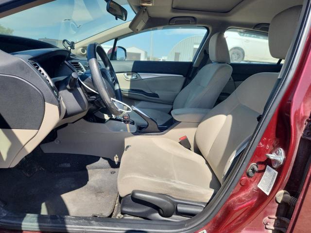 2HGFB2F8XDH538639 - 2013 HONDA CIVIC EX 红色 照片 7