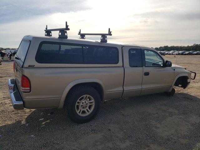 1B7GG42N42S562940 - 2002 DODGE DAKOTA SLT TAN photo 3