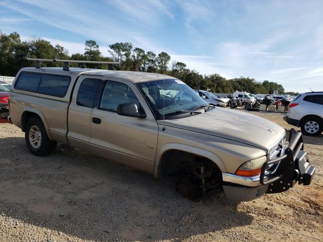 1B7GG42N42S562940 - 2002 DODGE DAKOTA SLT TAN photo 4