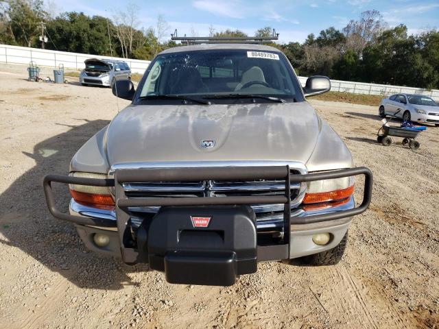 1B7GG42N42S562940 - 2002 DODGE DAKOTA SLT TAN photo 5