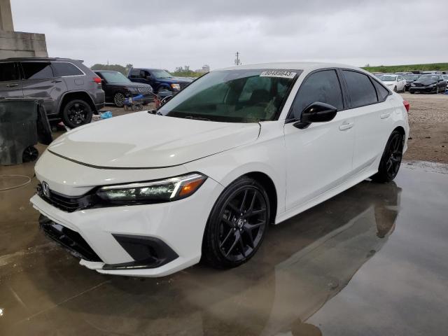 2HGFE2F56NH541827 - 2022 HONDA CIVIC SPORT 白色 照片 1