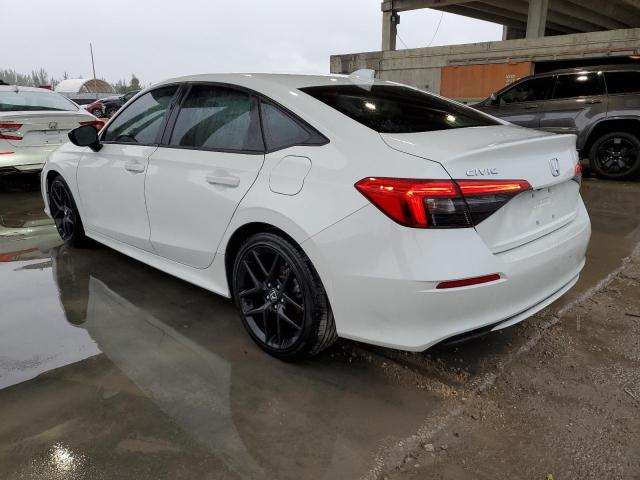 2HGFE2F56NH541827 - 2022 HONDA CIVIC SPORT 白色 照片 2